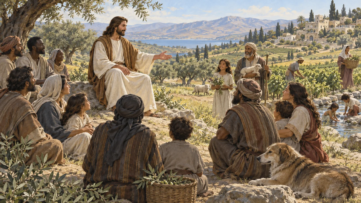 Uma terra restaurada sob o reinado pacífico de Cristo.