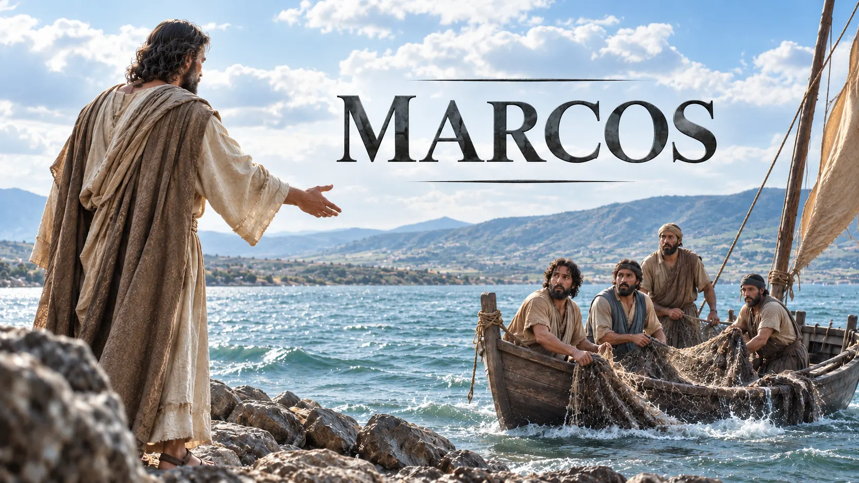 Capa do material Os Evangelhos: Marcos