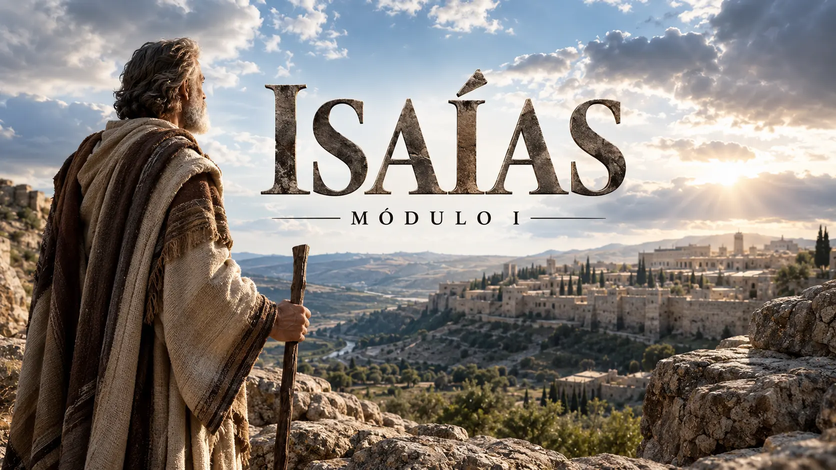 Capa do material Livro de Isaías – Módulo I