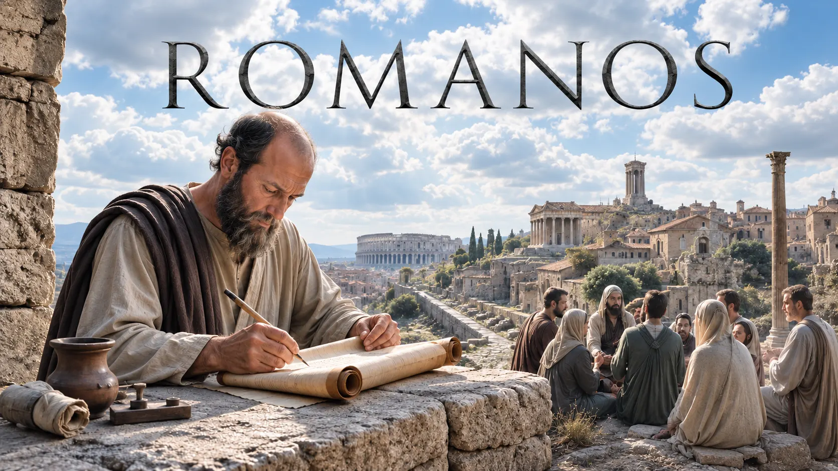Capa do material Romanos